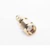 conector sma macho inverso de anillo plegable para cables 9258, rg 8/x, lmr 240, oro/oro/teflón.