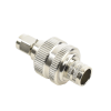 conector sma macho inverso de anillo plegable para rg 8/u, 9913, lmr 400, níquel/ oro/ teflón.