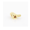 conector sma macho inverso en Ángulo recto de anillo plegable para cables rg 58/u, rg 142/u, oro/ oro/ teflón.