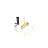 conector sma hembra inverso / chasis en d plano, anillo plegable / cable rg 316 .