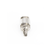 adaptador en línea, de conector sma macho inverso a n macho, níquel/ oro/ teflón.