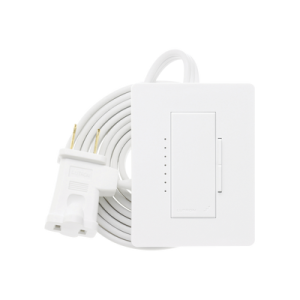adaptador dimmer de sobremesa plug in para lámpara 120vca/300w y 200w.