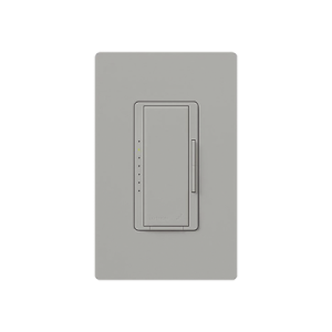 atenuador dimmer pro para linea radiora2, radiora3 y ra2 select, el cable neutro es opcional 250w led / cfl girs