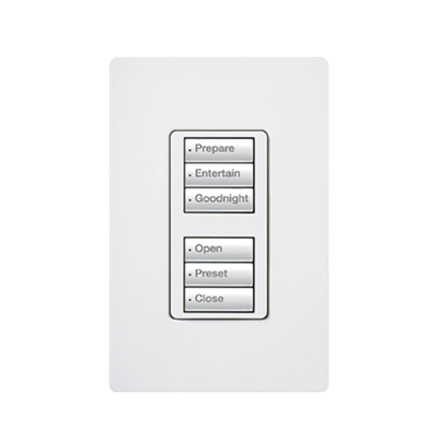 botonera con 6 botones, 3 para switch on/off y 3 para atenuadores (dimmer). botonera con 6 botones, 3 para switch on/off y 3 para atenuadores (dimmer).