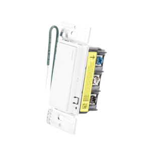 (radiora3) apagador sunnata color blanco mate para linea radio ra3, 8a de iluminación, 5.8a motor