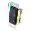 (radiora3) atenuador táctil sunnata dimmer pro color negro satin, requiere cable neutro / soporta 250w led