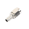 conector sma macho de anillo plegable para cable rg 58/u, niquel / oro / teflón.