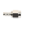 conector sma macho de anillo plegable para cable rg 58/u, niquel / oro / teflón.