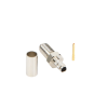 conector sma hembra de anillo plegable para cable rg 58/u, niquel/ oro / teflón.