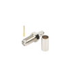 conector sma hembra de anillo plegable para cable rg 58/u, niquel/ oro / teflón.