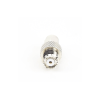 adaptador en línea, de conector sma macho a mini uhf hembra, níquel/ oro/ teflón.au/teflón.