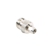 adaptador en linea de conector sma macho a n hembra, niquel/ oro/ teflón.
