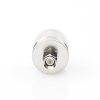 adaptador en línea de conector sma macho a n macho, níquel/ oro/ teflón.
