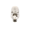 adaptador en línea, de conector sma macho a tnc macho, níquel/ oro/ teflón.
