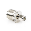 adaptador en línea, de conector sma macho a uhf hembra (so 239), níquel/ oro/ teflón.