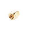conector sma macho para cable semi rígido de 0.085" de diámetro, oro/ oro/ teflón.
