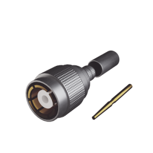 conector smb macho (pin hembra) de anillo plegable, con concha de seguridad /rg 179/u, níquel/ oro/ teflón.