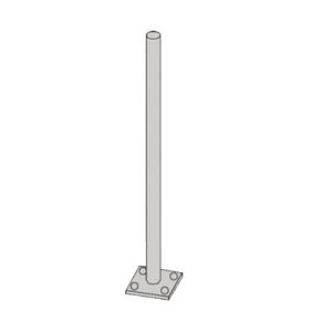 mástil superior para placa superior de torres rsl