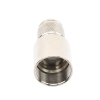 conector tnc macho de rosca izquierda métrica, tipo rosca para rg 8/u, 9913, lmr 400, cnt 400 del grupo i, plata/ oro/ teflón.