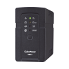 ups de 650 va/400 w, topología standby, compacto, entrada 120 vca nema 5 15p, con 3 tomas respaldo/protección y 3 tomas solo protección nema 5 15r