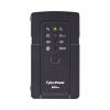 ups de 650 va/400 w, topología standby, compacto, entrada 120 vca nema 5 15p, con 3 tomas respaldo/protección y 3 tomas solo protección nema 5 15r