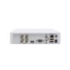(audio por coaxitron) dvr 2 megapixel (1080p) lite pentahibrido / 4 canales turbohd + 1 canal ip / 1 bahía de disco duro / 4 canales de audio por coaxitron / h.264+ / salida full hd