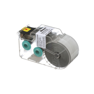 casete de 225 etiquetas autolaminadas de 25.4 x 31.8 mm, para cables de 3 a 7.1 mm de diámetro, Área de impresión color blanco