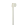 cincho de nylon 6.6 stronghold™, 250mm largo x 4.8mm ancho, color natural, plenum, paquete de 100pz