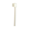 cincho de nylon 6.6 stronghold™, 250mm largo x 4.8mm ancho, color natural, plenum, paquete de 100pz