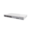 switch gigabit no administrable poe / 24 puertos 10/100/1000 mbps (poe) / 2 puertos sfp uplink / 124w