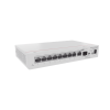 switch gigabit no administrable poe / 8 puertos 10/100/1000 mbps (poe) / 2 puertos sfp uplink / 124w