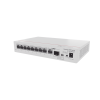 switch gigabit no administrable poe / 8 puertos 10/100/1000 mbps (poe) / 2 puertos sfp uplink / 124w