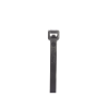 cincho stronghold, 370 mm largo x 4.8mm ancho, tensión 50 lb (222 n) nylon 6,6 color negro, paquete de 100 piezas