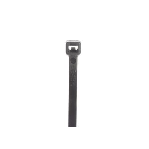 cincho stronghold, 370 mm largo x 4.8mm ancho, tensión 50 lb (222 n) nylon 6,6 color negro, paquete de 100 piezas