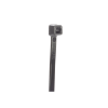 cincho stronghold, 430 mm largo x 4.8mm ancho, tensión 50 lb (222 n) nylon 6,6 color negro, paquete de 1000 piezas
