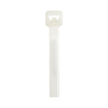cincho de nylon 6.6 stronghold™, 533mm largo x 7.6mm ancho, color natural, plenum, paquete de 100pz