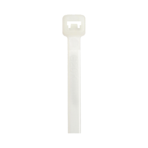 cincho de nylon 6.6 stronghold™, 533mm largo x 7.6mm ancho, color natural, plenum, paquete de 100pz