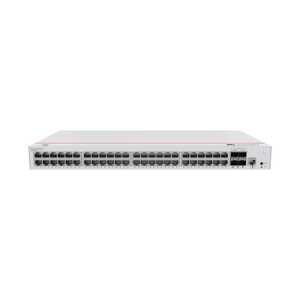 switch de acceso gigabit administrable poe capa 2 / 48 puertos 10/100/1000 mbps (poe) / 4 puertos 10ge sfp+ uplink / erps / imgp snooping / dhcp snooping / poe perpetuo / 380w / administración nube gratis