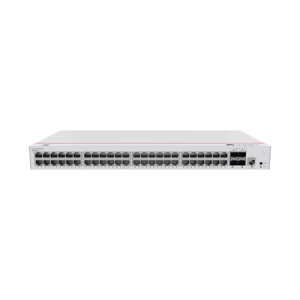 switch de acceso gigabit administrable capa 2 / 48 puertos 10/100/1000 mbps / 4 puertos 10ge sfp+ uplink / erps / imgp snooping / dhcp snooping / administración nube gratis
