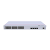 switch de distribución/core gigabit administrable poe capa 3 / 24 puertos 10/100/1000 mbps (poe) / 4 puertos 1ge sfp uplink / erps / rutas estáticas / istack / poe perpetuo / 400w / administración nube gratis