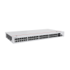 switch de distribución/core gigabit administrable poe capa 3 / 48 puertos 10/100/1000 mbps (poe) / 4 puertos 1ge sfp uplink / erps / rutas estáticas / istack / poe perpetuo / 380w / administración nube gratis