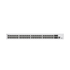 switch de distribución/core gigabit administrable poe capa 3 / 48 puertos 10/100/1000 mbps (poe) / 4 puertos 10ge sfp+ uplink / erps / rutas estáticas / istack / poe perpetuo / 380w / administración nube gratis