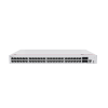 switch de distribución/core gigabit administrable capa 3 / 48 puertos 10/100/1000 mbps / 4 puertos 10ge sfp+ uplink / erps / rutas estáticas / istack / administración nube gratis