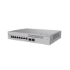 switch de acceso gigabit administrable capa 2+ / 8 puertos 10/100/1000 mbps / 2 puertos 10ge sfp uplink / erps / rutas estáticas / administración nube gratis