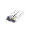 transceptores minigbic sfp 1.25g lc wdm para fibra mono modo 20 kms