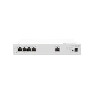 router multi servicio / 1 puerto 10/100/1000 mbps(wan) / 4 puertos 10/100/1000 mbps(lan) poe+ (802.3af/at) / 50w / rendimiento 1 gbps / controla hasta 32 aps / hasta 150 clientes / administración nube gratis