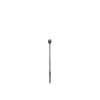 cincho de nylon 6.6 stronghold™, 100mm largo x 2.5mm ancho, color negro, exterior resistente a rayos uv, paquete de 100pz