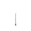 cincho de nylon 6.6 stronghold™, 100mm largo x 2.5mm ancho, color negro, exterior resistente a rayos uv, paquete de 100pz
