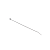 cincho de nylon 6.6 stronghold™, 160mm largo x 2.5mm ancho, color negro, exterior resistente a rayos uv, paquete de 100pz
