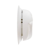 detector de humo autónomo, no requiere panel, led de escape, sensor por ionización, batería 9 v reemplazable